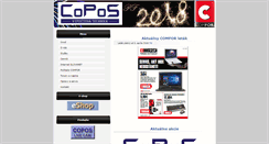 Desktop Screenshot of copos.sk
