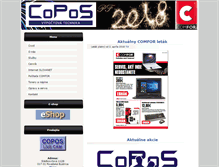 Tablet Screenshot of copos.sk